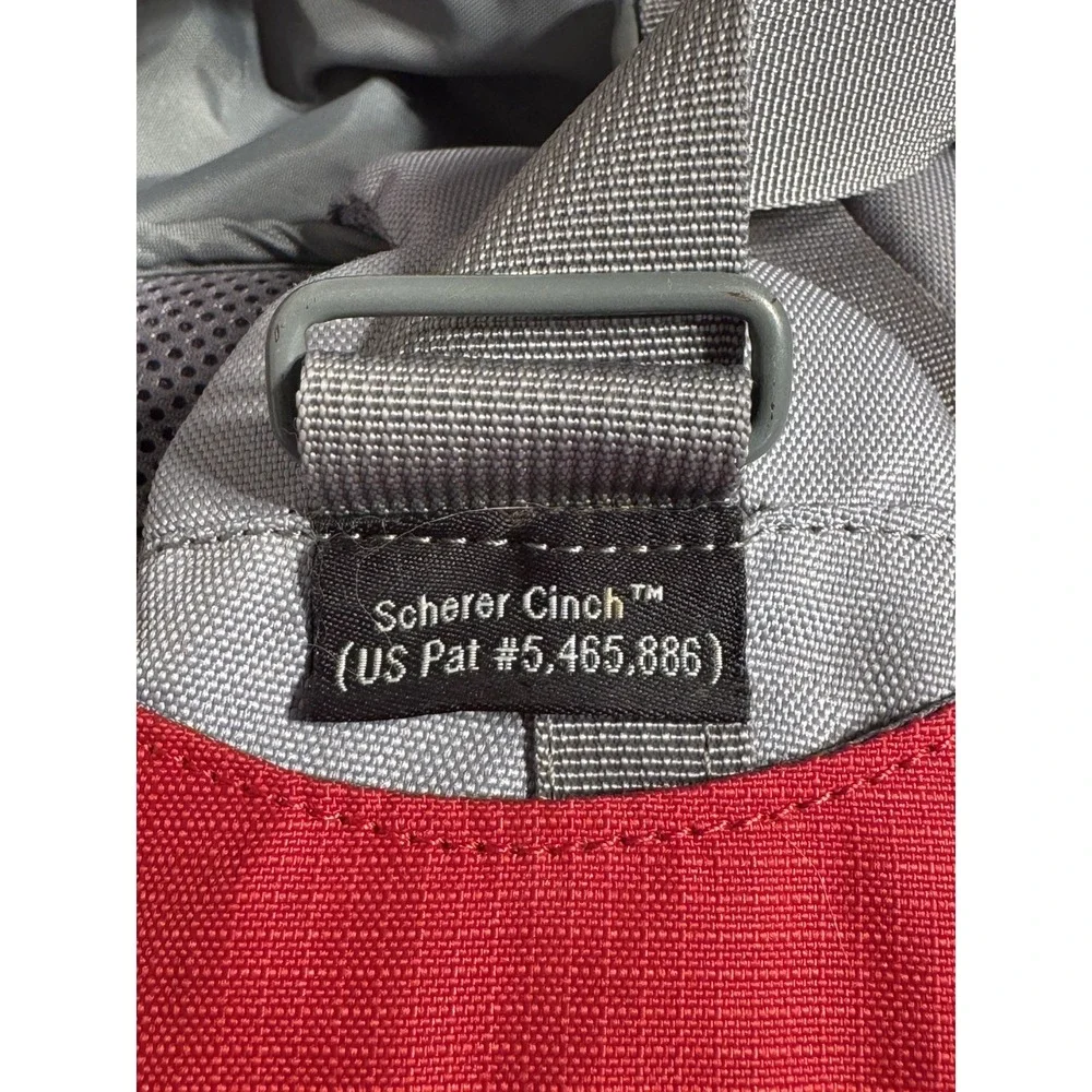 Kelty Lynx 2200 ST Red Gray Daypack Backpack 36 Liter Capacity
